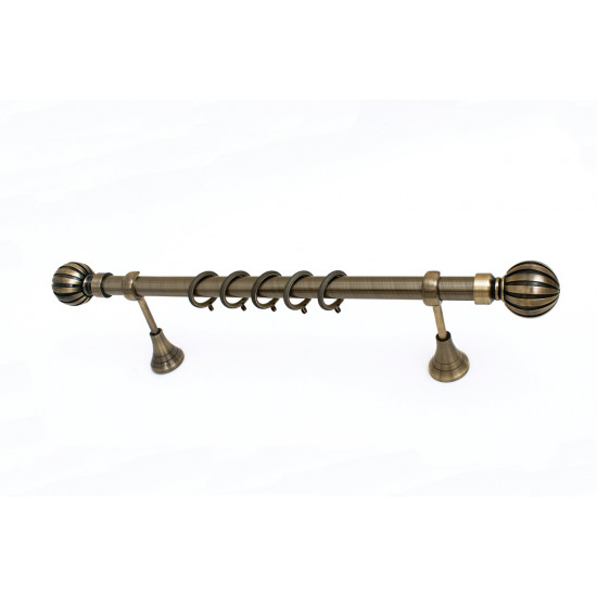Kουρτινόξυλo BEST Φ25 bo66 Αντικέ Inox