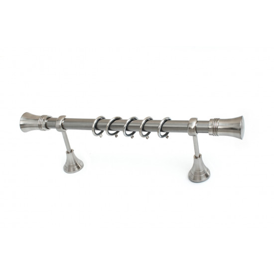 Kουρτινόξυλo BEST Φ25 bo56  Νίκελ Μάτ Inox