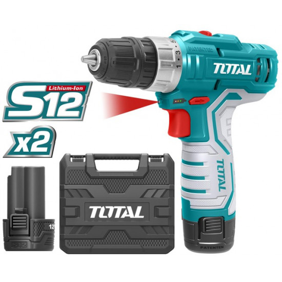 TOTAL ΔΡΑΠΑΝΟΚΑΤΣΑΒΙΔΟ ΜΠΑΤΑΡΙΑΣ ΛΙΘΙΟΥ 12V / 1.5Ah / 20Nm (TDLI1232)