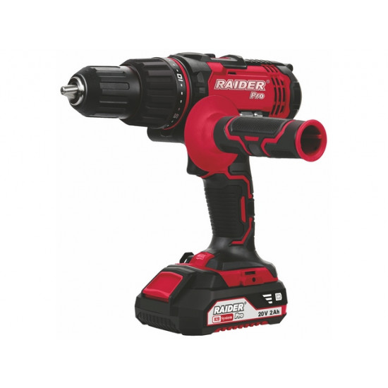 RAIDER R20 set ΔΡΑΠΑΝΟΚΑΤΣΑΒΙΔΟ ΚΡΟΥΣΤΙΚΟ Li-ion 20V 2x2Ah RDP-SCDI20 030208