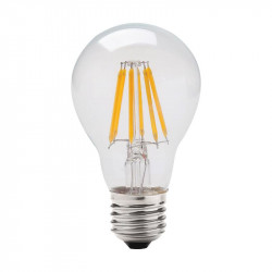 GEYER ΛΑΜΠΑ LED Α60 E27 ΔΙΑΦΑΝΗ 8W ΚΙΤΡΙΝΟ 900lm LFAW278