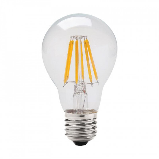 GEYER ΛΑΜΠΑ LED Α60 E27 ΔΙΑΦΑΝΗ 8W ΚΙΤΡΙΝΟ 900lm LFAW278