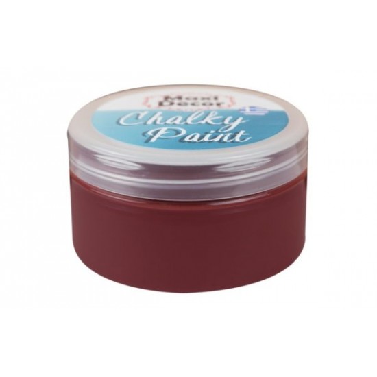Χρώμα Κιμωλίας 100ml Maxi Decor Chalky 515 Καφέ Κόκκινο