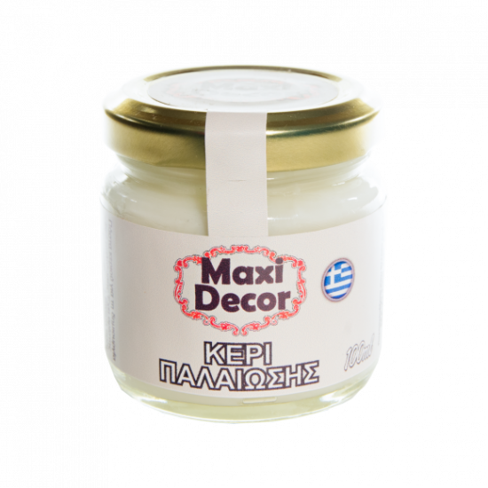  Κερί παλαίωσης άχρωμο 100 ml Maxi Decor