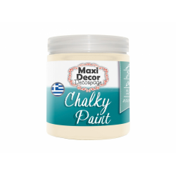 Χρώμα Κιμωλίας 250ml Maxi Decor Chalky 522 Κρέμ