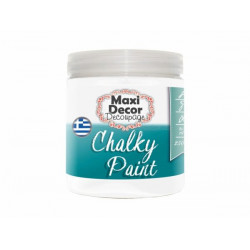 Χρώμα Κιμωλίας 250ml Maxi Decor Chalky 500 Λευκό