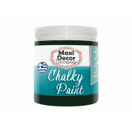 Χρώμα Κιμωλίας 250ml Maxi Decor Chalky 510 Μαύρο