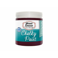 Χρώμα Κιμωλίας 250ml Maxi Decor Chalky 515 Καφέ Κόκκινο