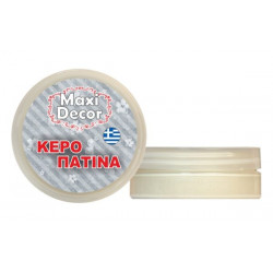 Κεροπατίνα Λευκό Περλέ ME-101 50 ml MAXI DECOR