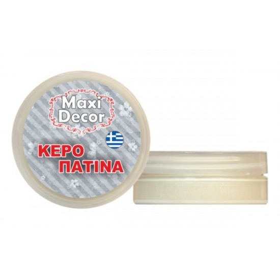 Κεροπατίνα Λευκό Περλέ ME-101 50 ml MAXI DECOR