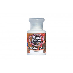 Ακρυλικό χρώμα Λευκό 60ml Maxi Decor