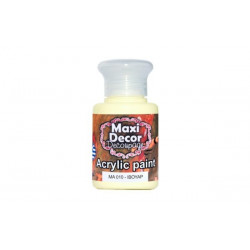 Ακρυλικό χρώμα ΜΑ010-ιβουάρ 60 ml Maxi Decor