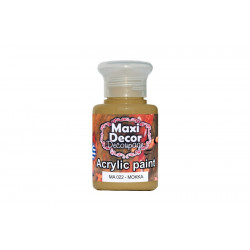 Ακρυλικό χρώμα ΜΑ022-Μόκκα 60 ml Maxi Decor