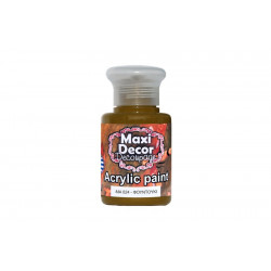 Ακρυλικό χρώμα ΜΑ024-Φουντουκί 60 ml Maxi Decor