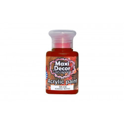 Ακρυλικό χρώμα ΜΑ030-Κόκκινο Φωτίας 60 ml Maxi Decor