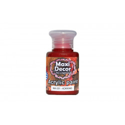 Ακρυλικό χρώμα ΜΑ031-Κόκκινο 60 ml Maxi Decor