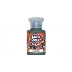 Ακρυλικό χρώμα ΜΑ045-Γκραφιτι Ανοικτό 60 ml Maxi Decor
