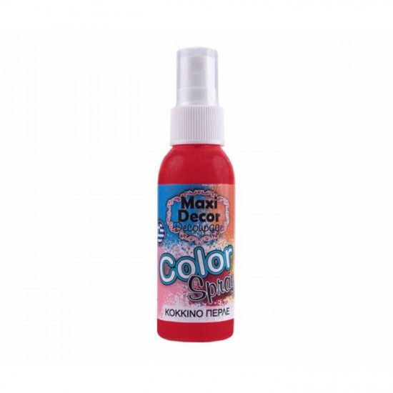 Color Spray 50ml Περλέ Κόκκινο