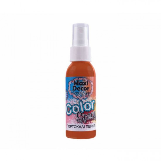 Color Spray 50ml Περλέ Πορτοκαλί