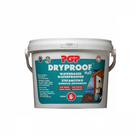 PGP DRYPROOF WATERBASED MASONRY WATERPROOFER  3lt