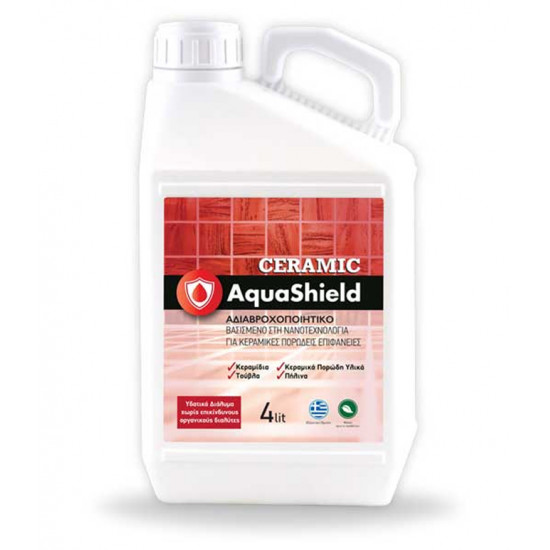 AquaShield CERAMIC  Αδιαβροχοποιητικό βασισμένο στη Νανοτεχνολογία για κεραμικές επιφάνειες 20LT