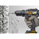 CAT COMBO-04 ΔΡΑΠΑΝΟΚΑΤΣΑΒΙΔΟ ΚΡΟΥΣΤΙΚΟ DX12B + ΚΑΤΣΑΒΙΔΙ ΠΑΛΜΙΚΟ DX71B + ΚΑΣΕΤΙΝΑ + ΔΩΡΟ ΜΠΑΤΑΡΙΑ 4.0Ah + ΔΩΡΟ ΦΟΡΤΙΣΤΗΣ DXC4