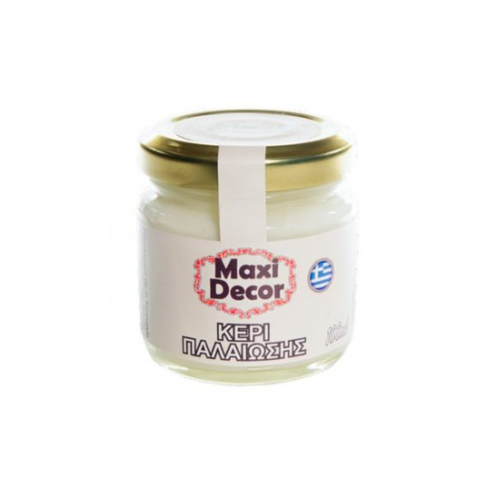 Κερί παλαίωσης άχρωμο 100 ml Maxi Decor 