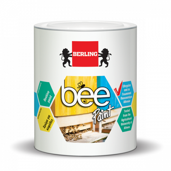 BEE PAINT-ΧΡΩΜΑ ΓΙΑ ΚΥΨΕΛΕΣ ΠΡΑΣΙΝΟ 0.75Lt
