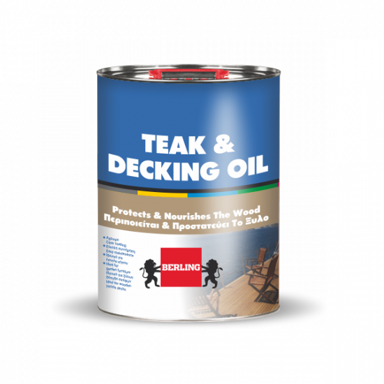 TEAK & DECKING OIL 4lt