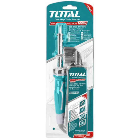 TOTAL ΗΛΕΚΤΡΙΚΟ ΚΟΛΛΗΤΗΡΙ 100W (TET10006)