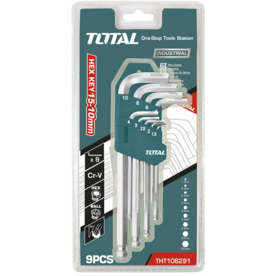 TOTAL ΣΕΤ ΑΛΛΕΝ ΜΠΙΛΙΑΣ 9ΤΕΜ (THT106291)