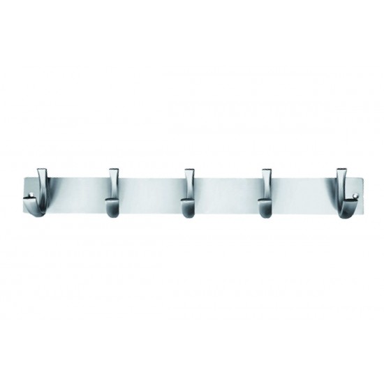 Κρεμάστρα Import Hellas K31063/5 Θέσεων Νίκελ Μάτ