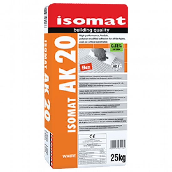 Ρητινούχα κόλλα πλακιδίων Isomat AK-20 25kgr